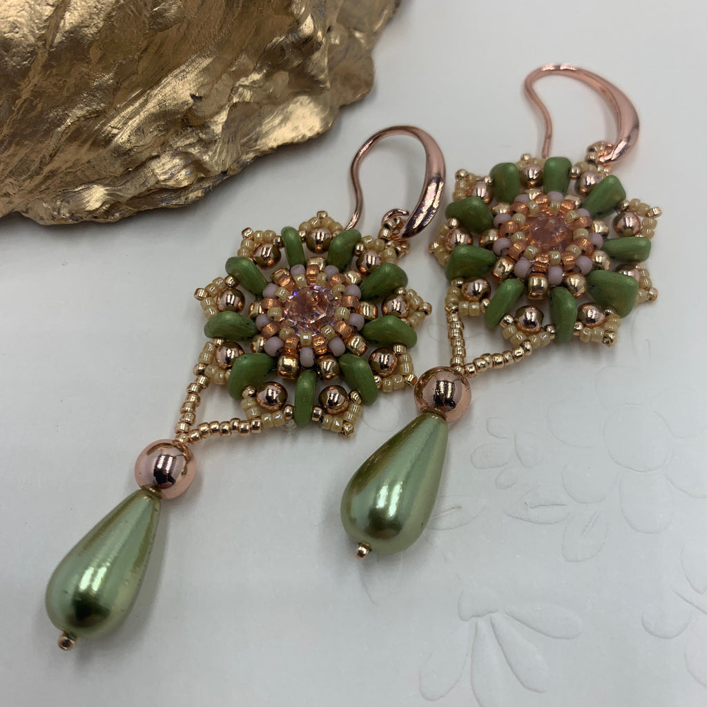 Cactus Flower Earrings
